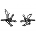 Bonamici Racing Aluminium Rearsets for the Kawasaki Z750 2007-2012